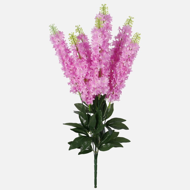 Delphinium x 7 tekokukkakimppu liila - Tekokukat.fi