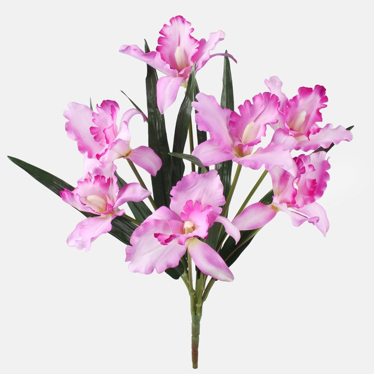 Orkidea tekokukkakimppu t.t. purppura - Tekokukat.fi
