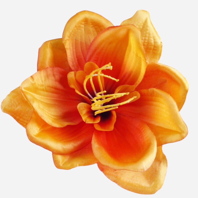 Satiini amaryllis Oranssi - Tekokukat.fi