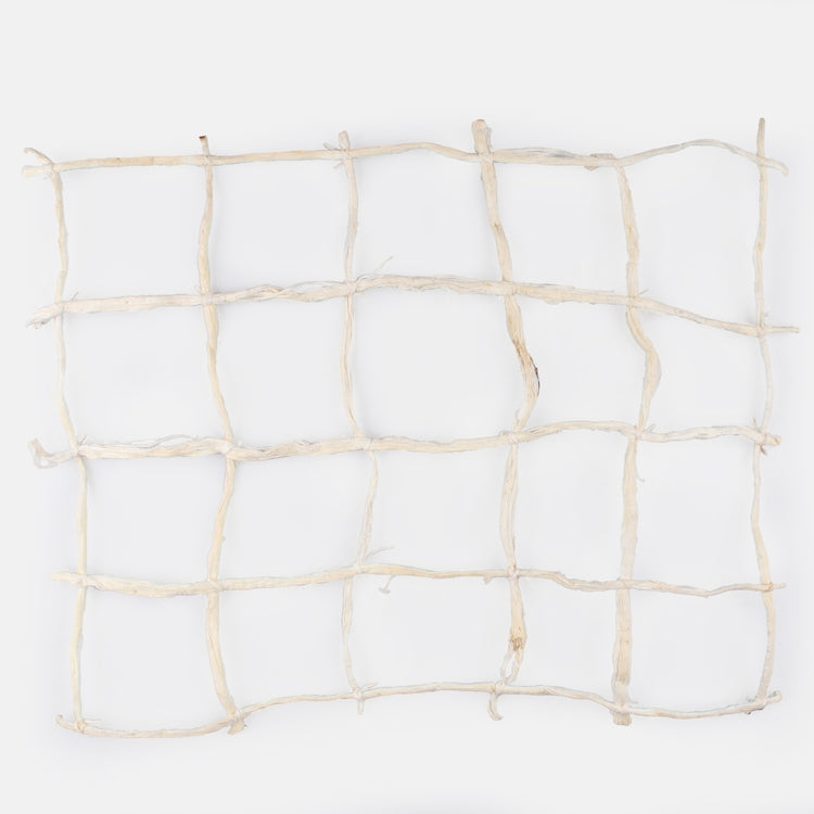 Ruskea verkko valkaistu 50 cm/40 cm - Tekokukat.fi