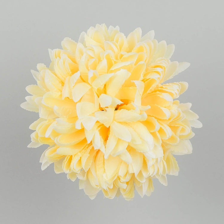 Krysanteemin pää Luutnantti Orange - Tekokukat.fi