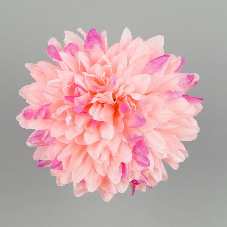 Krysanteemin pää Lt. Pink/Purple Edge - Tekokukat.fi