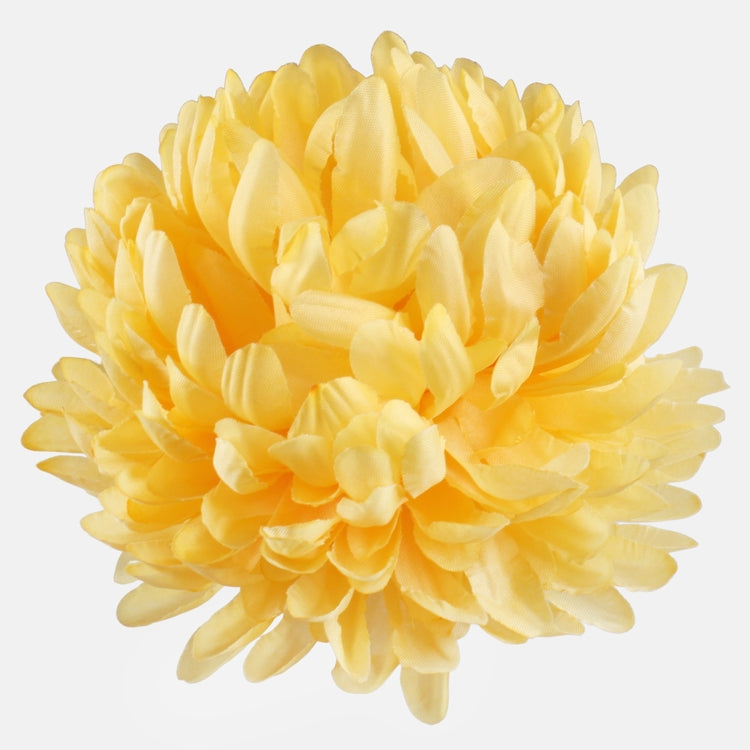 Gelber Chrysanthemenblütenkopf Ø13 cm