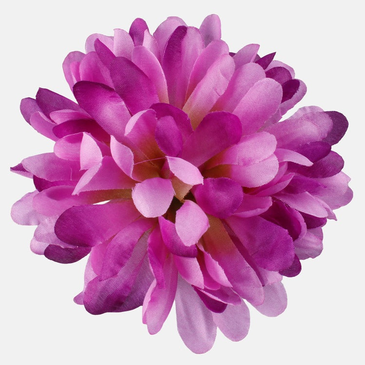 Violetter Chrysanthemen-Kunstblumenkopf 12 cm