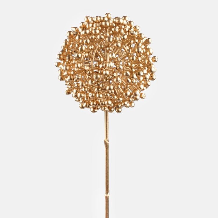 Metallinen valkosipuli kulta - Tekokukat.fi