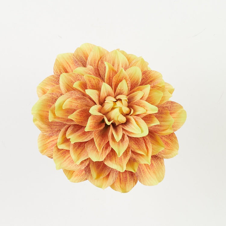 Dahlia pää Keltainen - Tekokukat.fi
