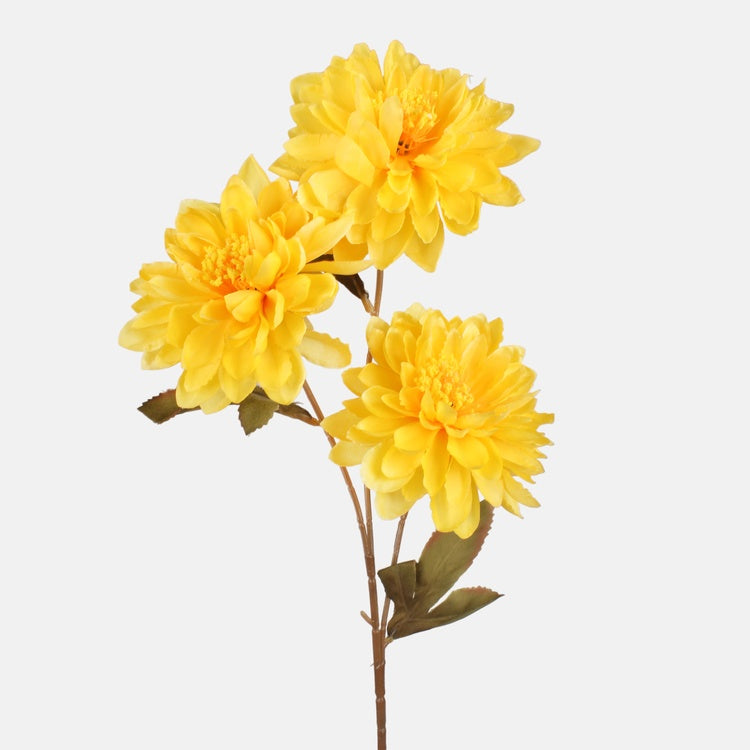 Dahlia tekokukka keltainen