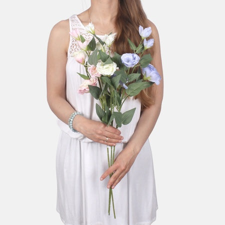 Lisianthus tekokukka vaaleanvihreä