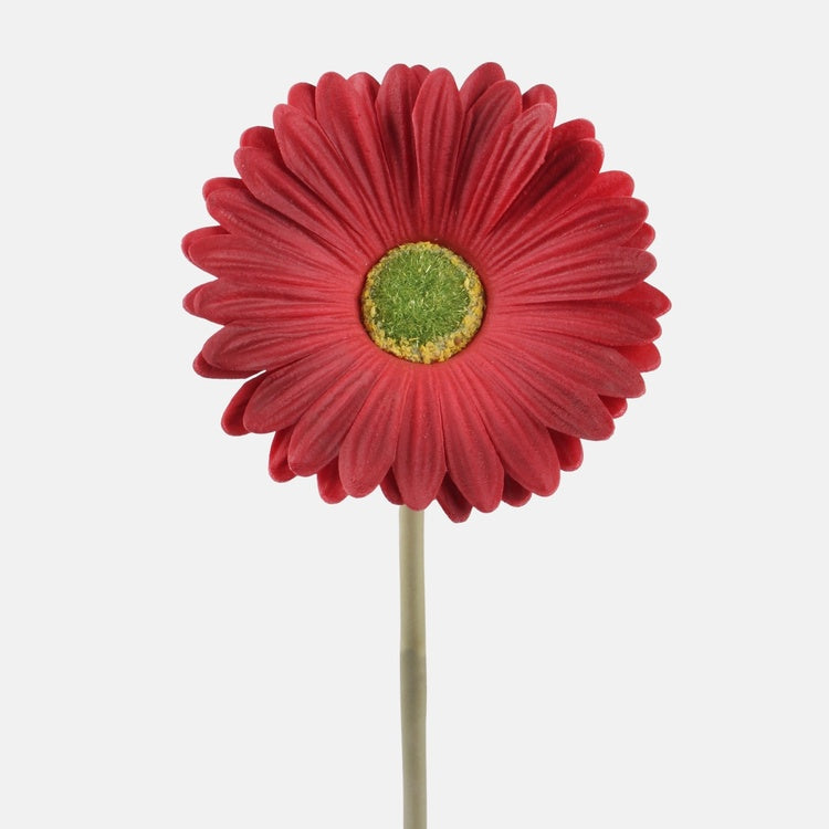 Gerbera tekokukka punainen - Tekokukat.fi