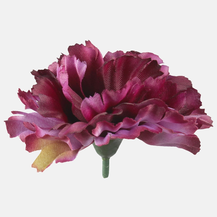 Satiini neilikka Dk. Violetti/Auumn Green Edge - Tekokukat.fi