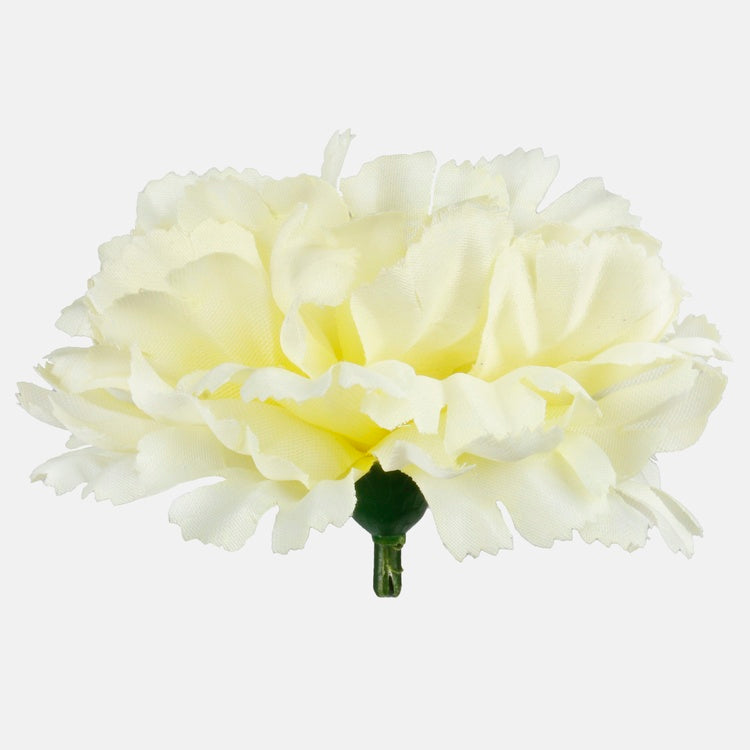 Satiini neilikka Luutnantti Keltainen - Tekokukat.fi