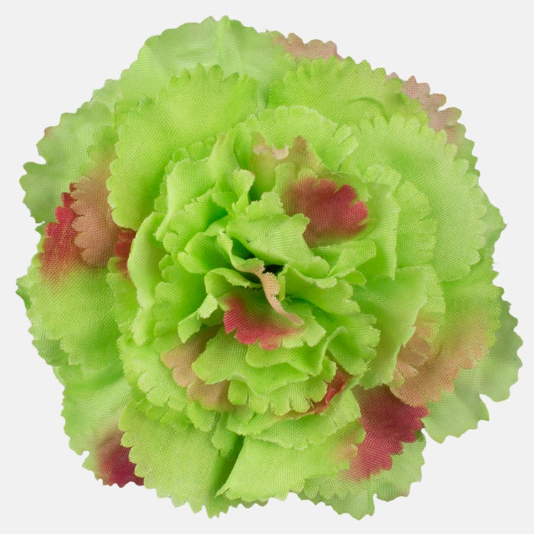 Neilikka T.T. Vihreä/Pink Edge - Tekokukat.fi