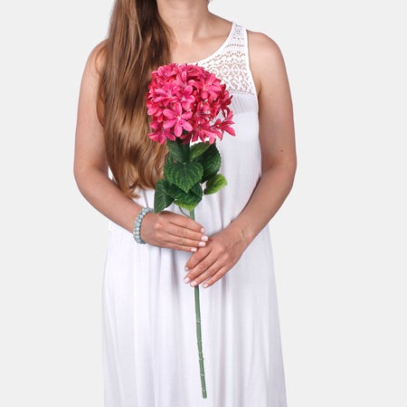 Hortensia tekokukka vaaleanpunainen