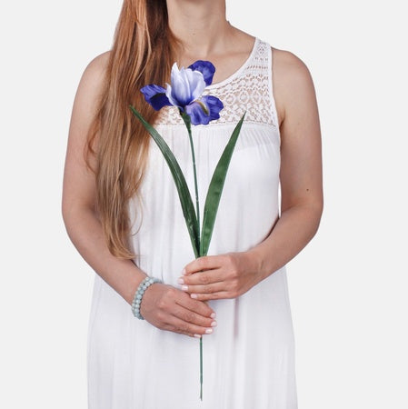 Iiris tekokukka sininen