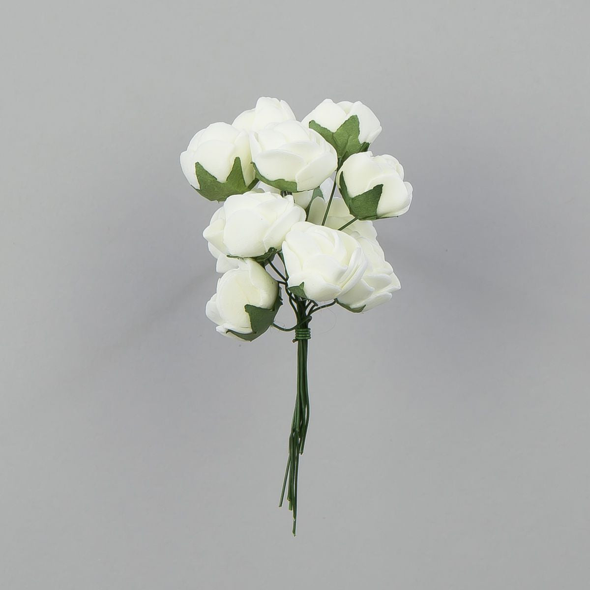 Kerma tekoruusun kukkapää, vaahtomuovi, 2 cm, 144 kpl / pakkaus