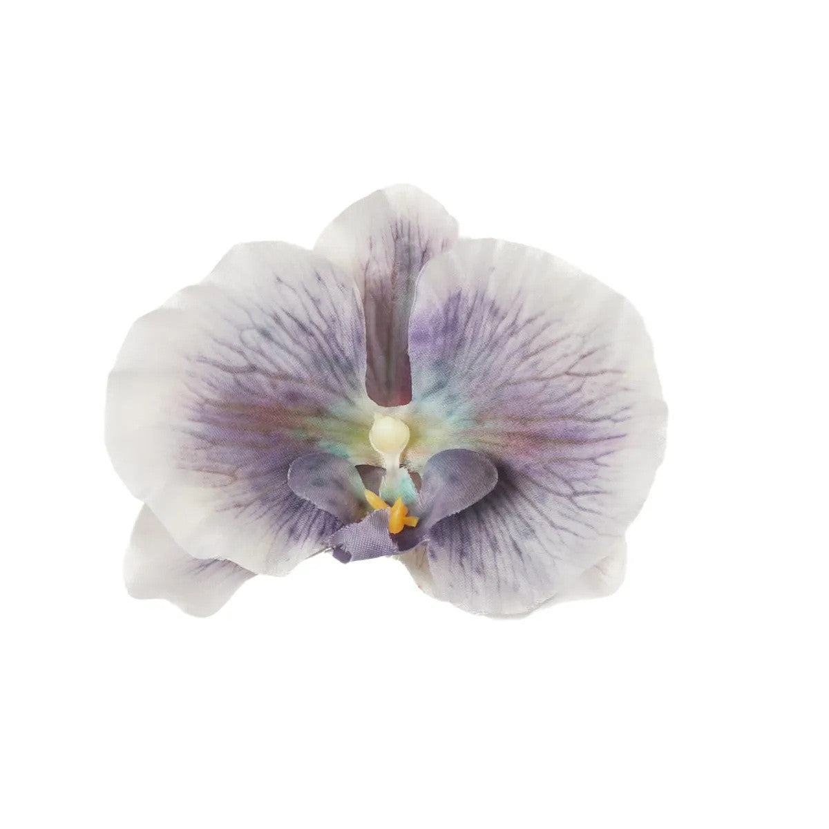 Kerma/violetti tekoorkidean kukkapää, 11.5 cm