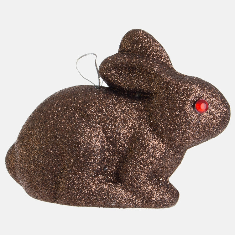 Glitter pupu x 2 kpl Ruskea - Tekokukat.fi