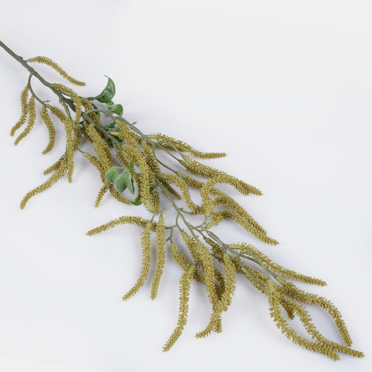 Pähkinänruskea tekokukka vihreä - Tekokukat.fi