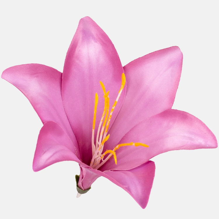 Satiini lilja Mauve - Tekokukat.fi