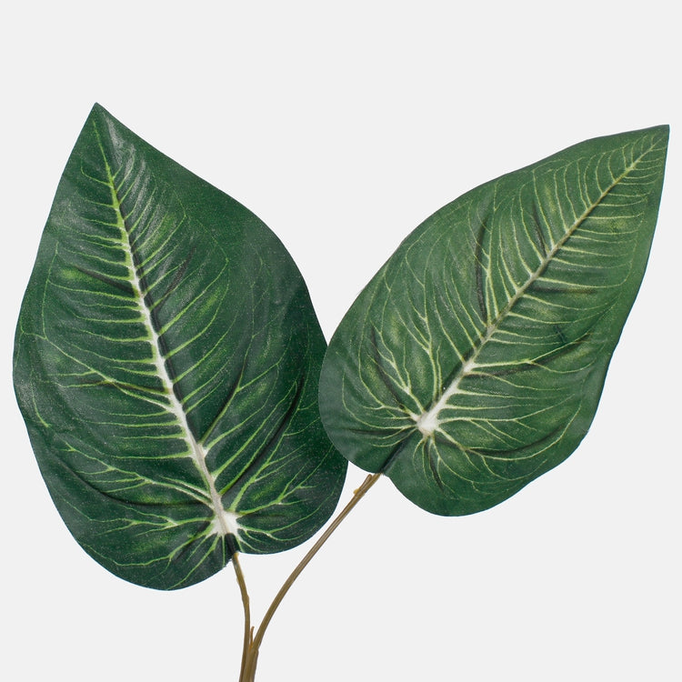 Isäntälehti x 2 vihreä - Tekokukat.fi