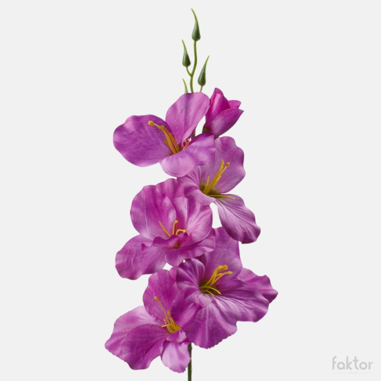Violette Gladiole Kunstblume 55 cm