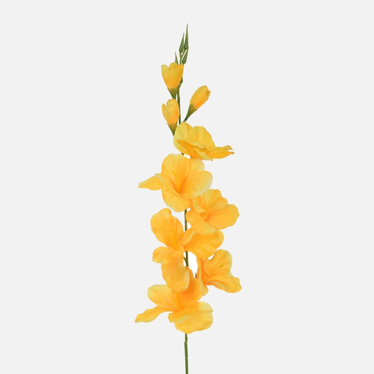 Gladiolus Keltainen - Tekokukat.fi