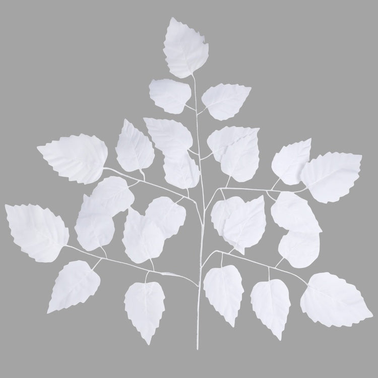Leppän oksa 5x5 Valkoinen - Tekokukat.fi