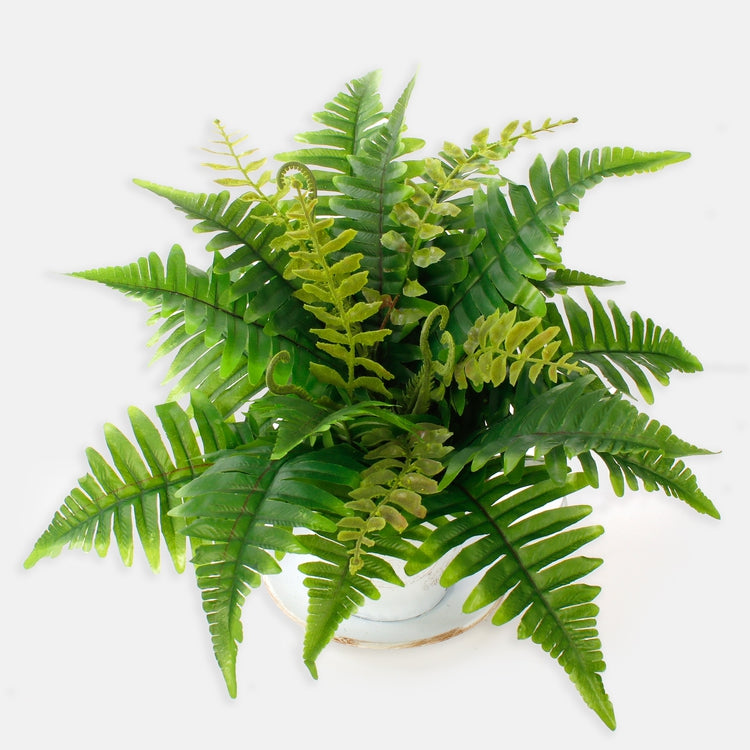 Grüner Farn Kunstpflanze 43 cm – Tekokukat