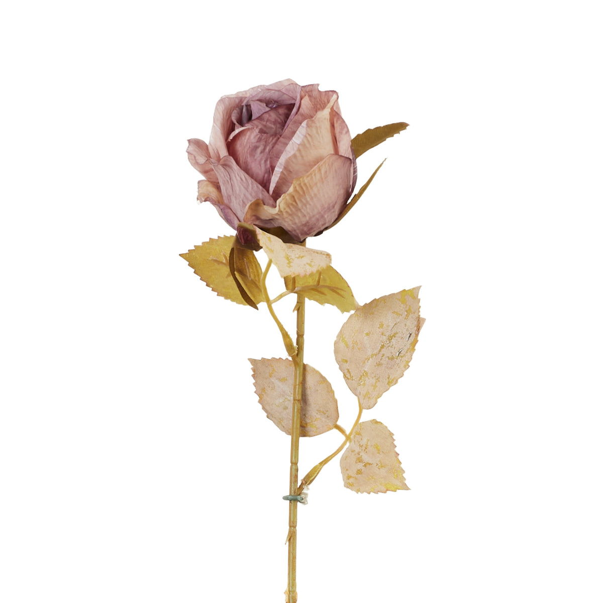 Pastelli violetti tekoruusun kukkavarsi, 6 cm