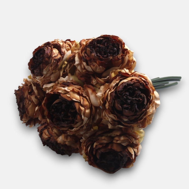 Pionikimppu x 7 Ruskea - Tekokukat.fi