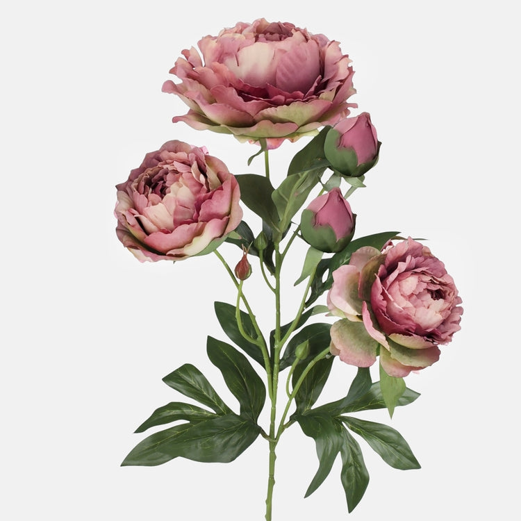 Pioni tekokukka syksyinen t.t. pinkki - Tekokukat.fi