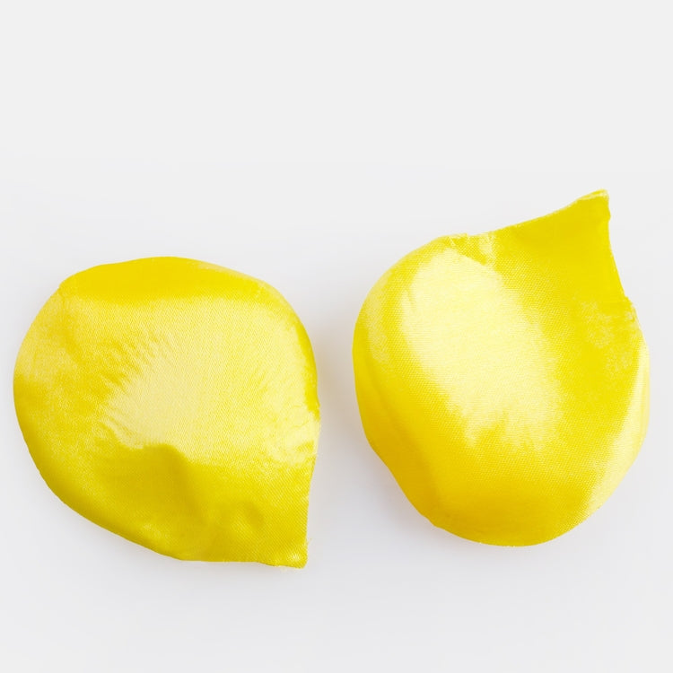 Ruusun terälehtiä x 100 kpl Keltainen - Tekokukat.fi