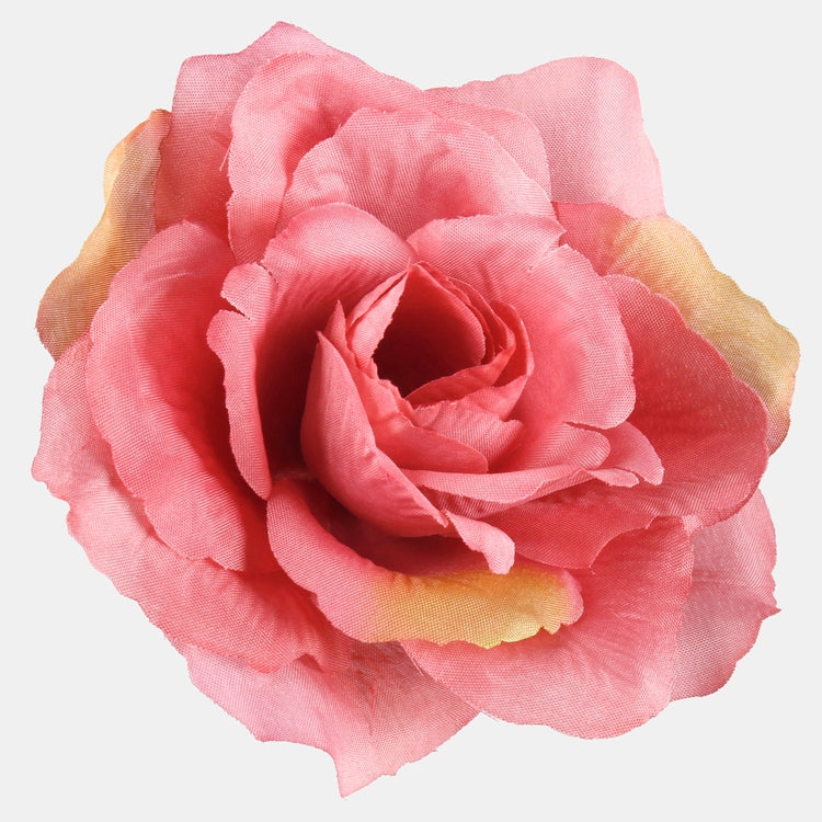 Ranskalainen ruusu Mauve/Lt. Vihreä reuna - Tekokukat.fi