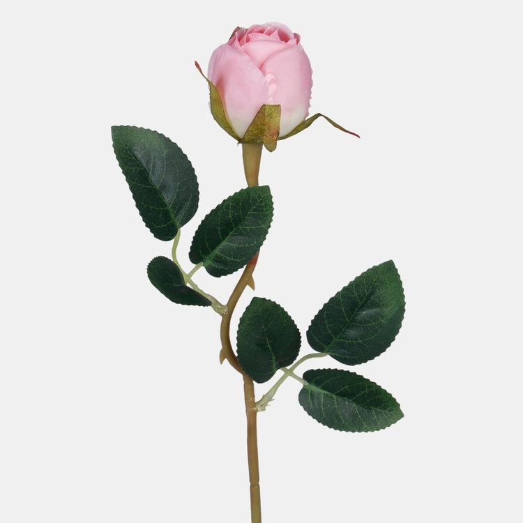 Ruusu tekokukka vaaleanpunainen - Tekokukat.fi