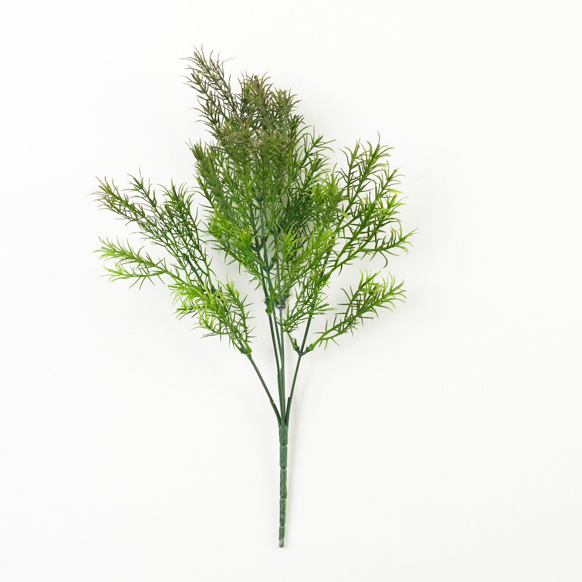 Ruskea/vihreä parsa – tekokukkakimppu, 35 cm