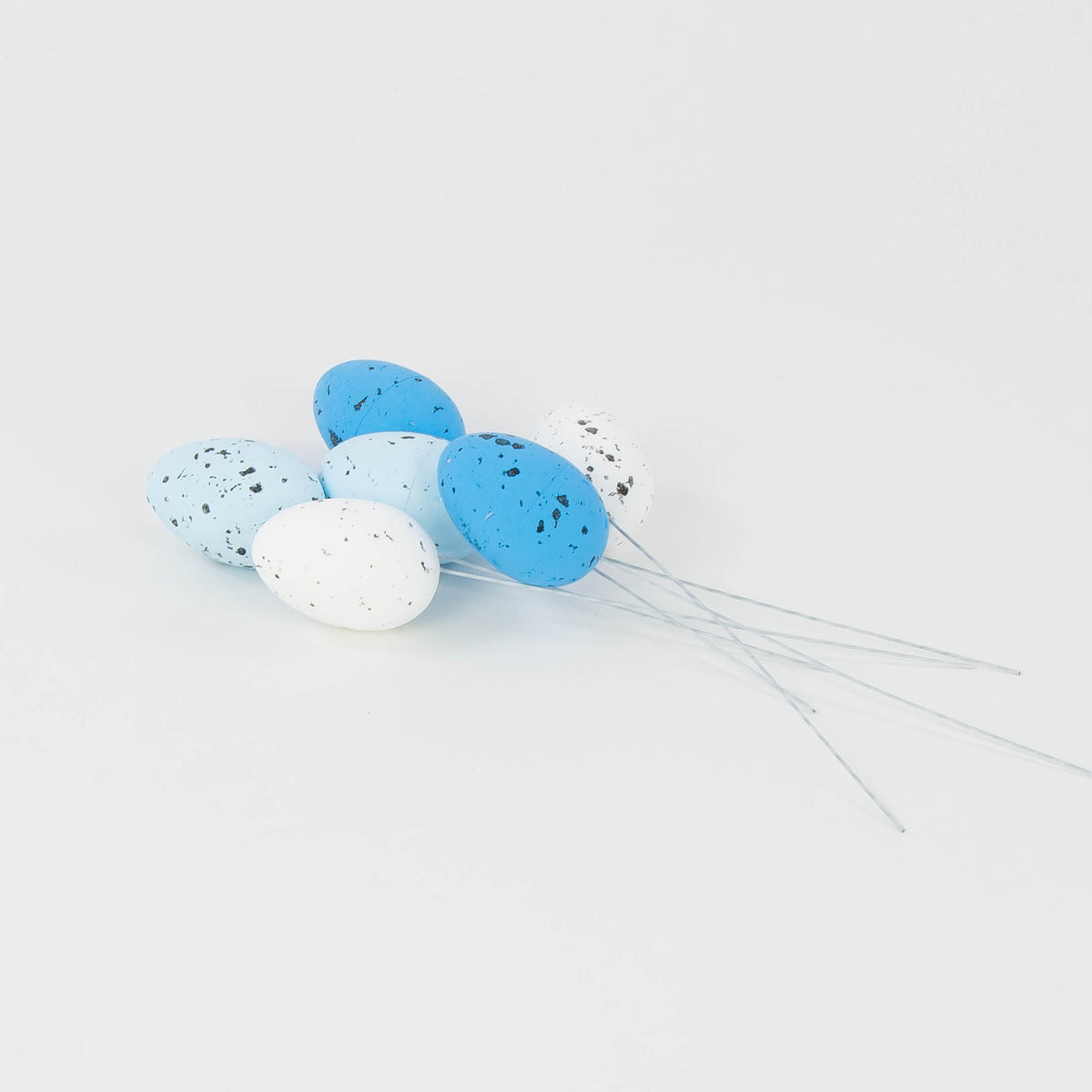 Sininen pääsiäiskoriste, 2.5 cm, 12 kpl / pakkaus