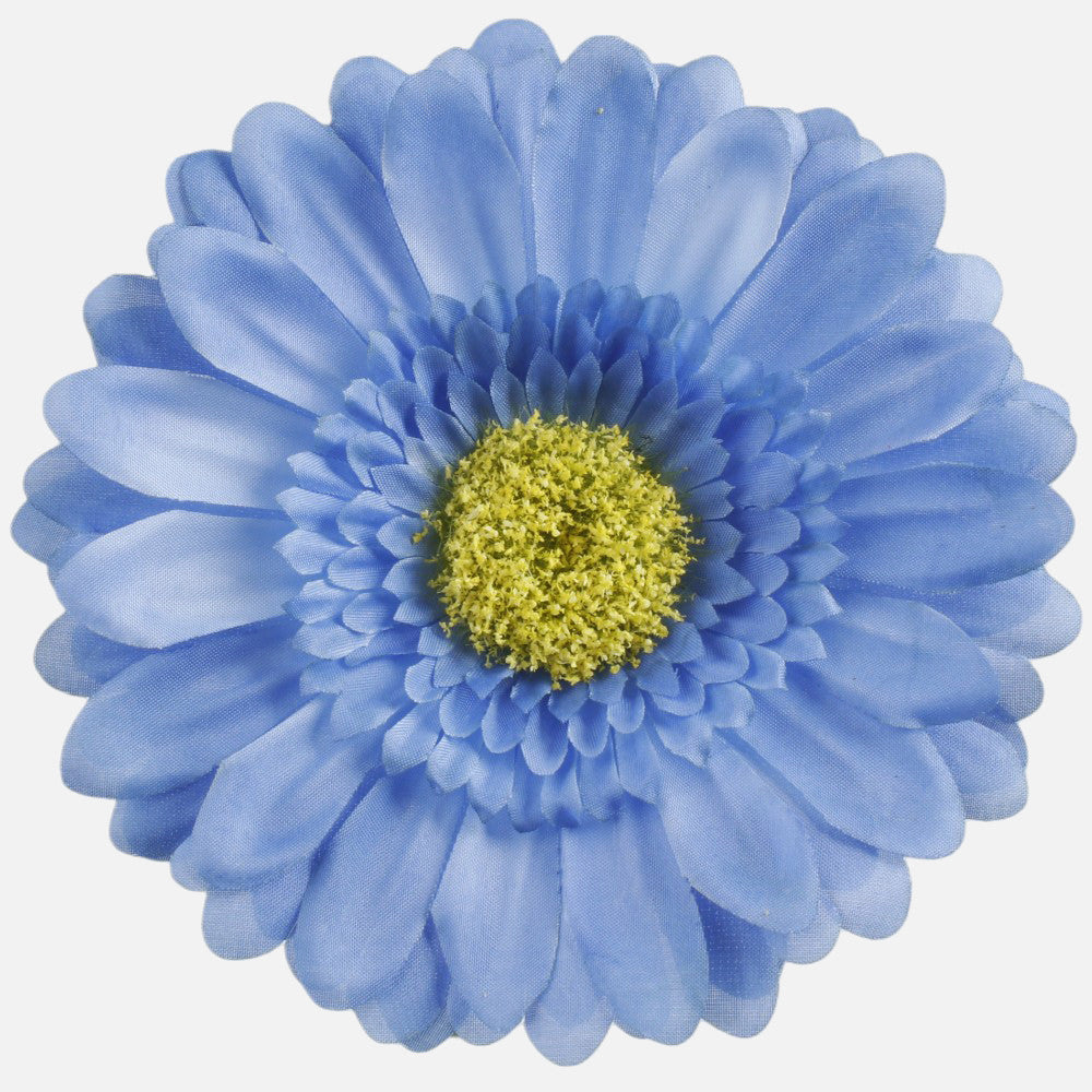 Sininen tekogerberan kukkapää, 15 cm