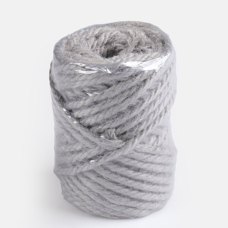 Juuttilanka 200 g Harmaa - Tekokukat.fi