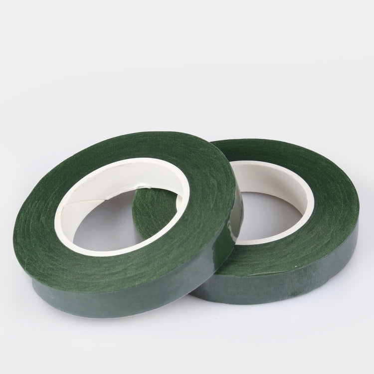 Kukkateippi 1,3 cm/30 yd Vihreä - Tekokukat.fi