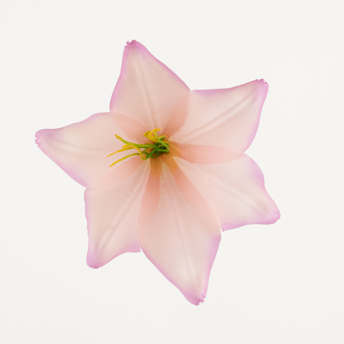 Tekoliljan kukkapää, satiini, 13 cm