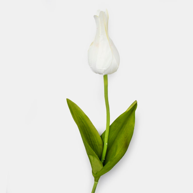 Tulppaani tekokukka valkoinen