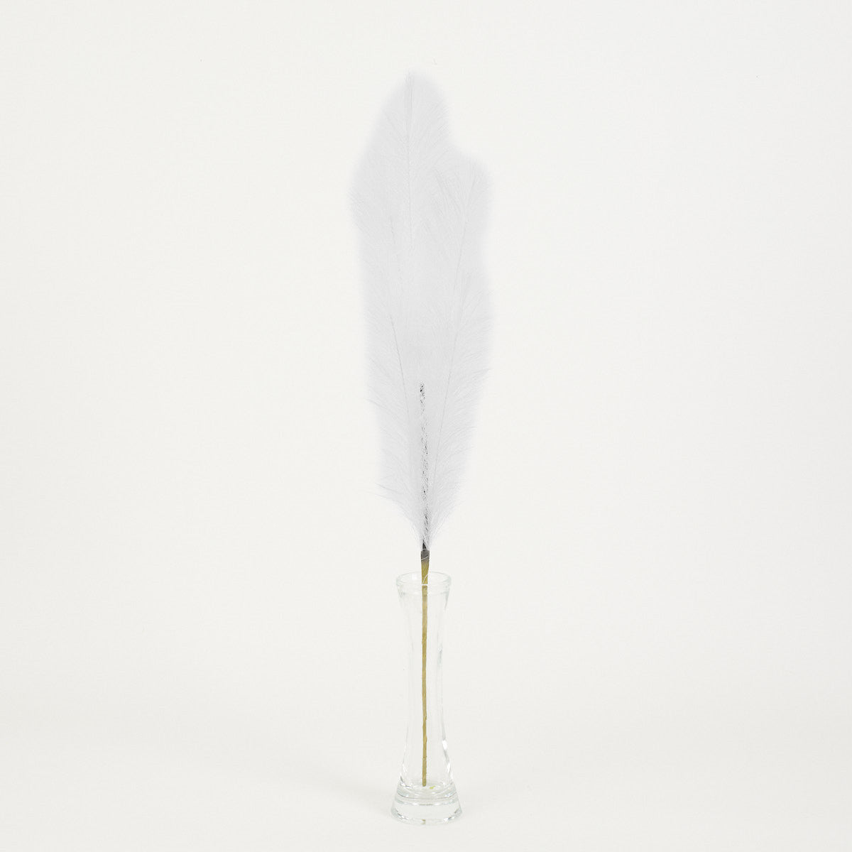 Valkoinen koristeheinä – koristeheinä, 80 cm