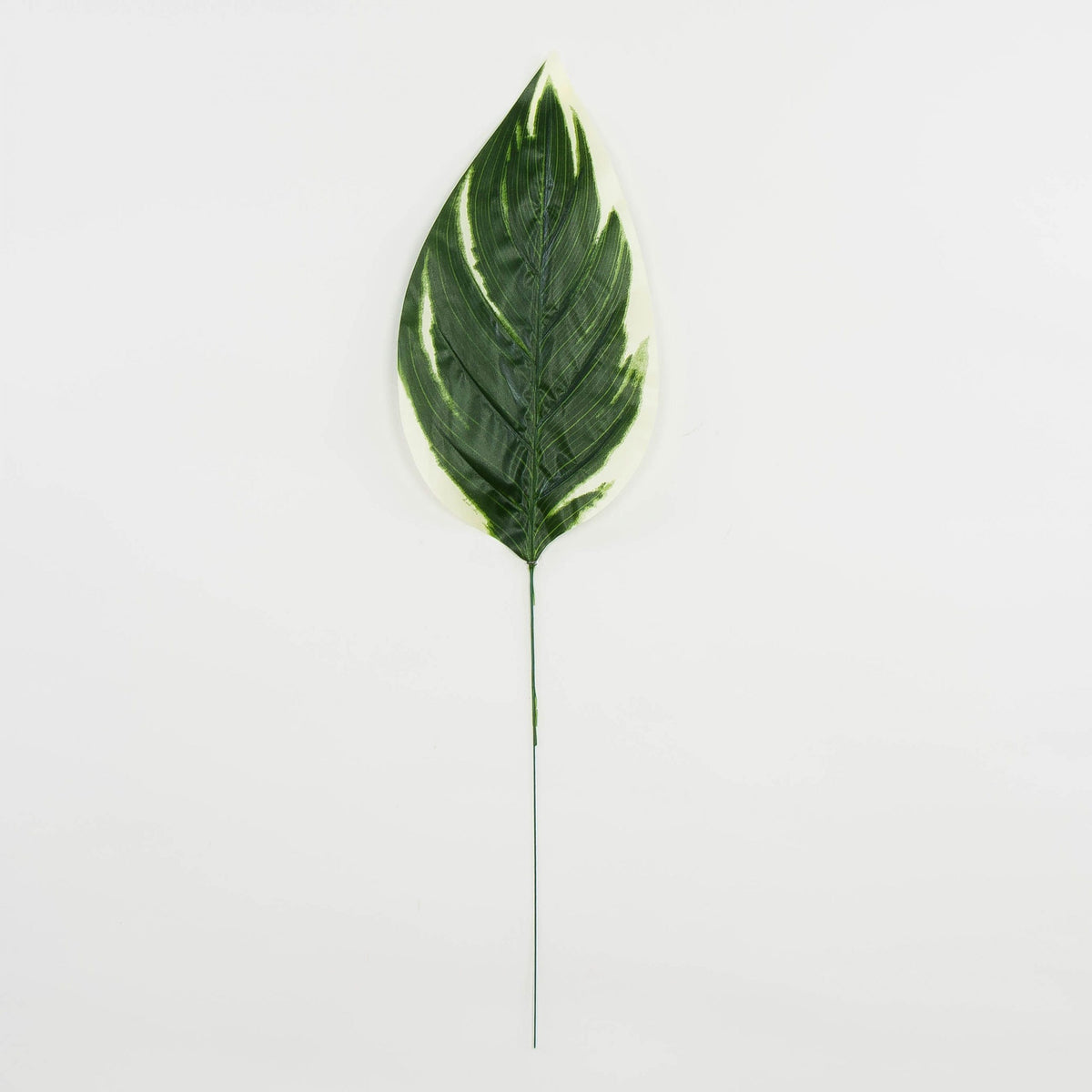 Vihreä/kerma kuunlilja – tekolehti, 67 cm