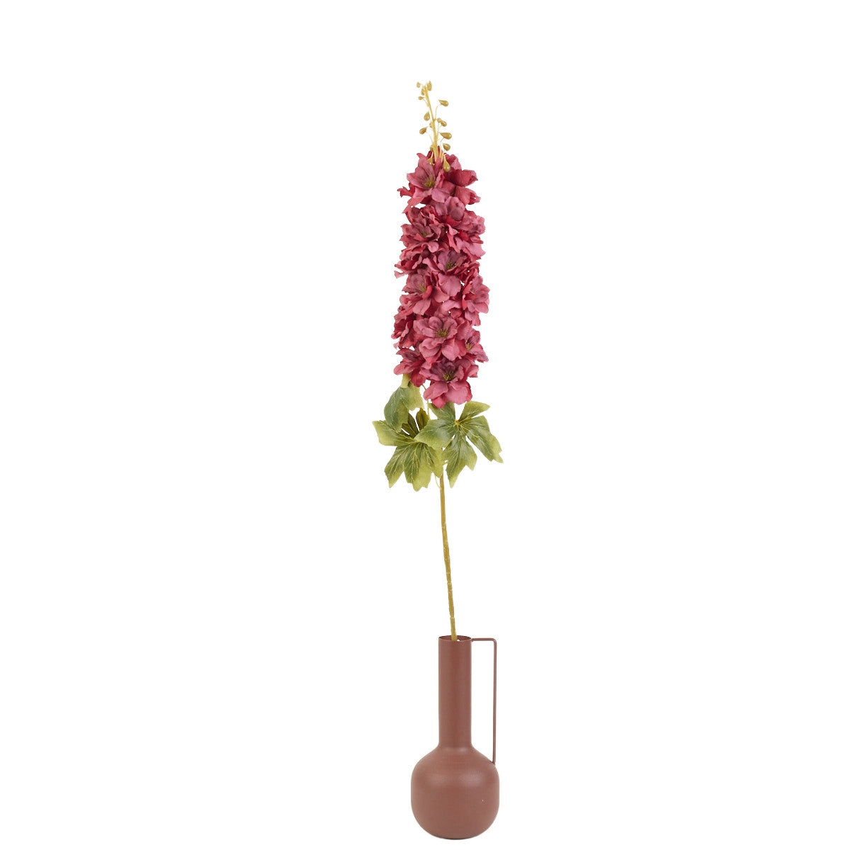 Viininpunainen ritarinkannus – tekokukka, 95 cm