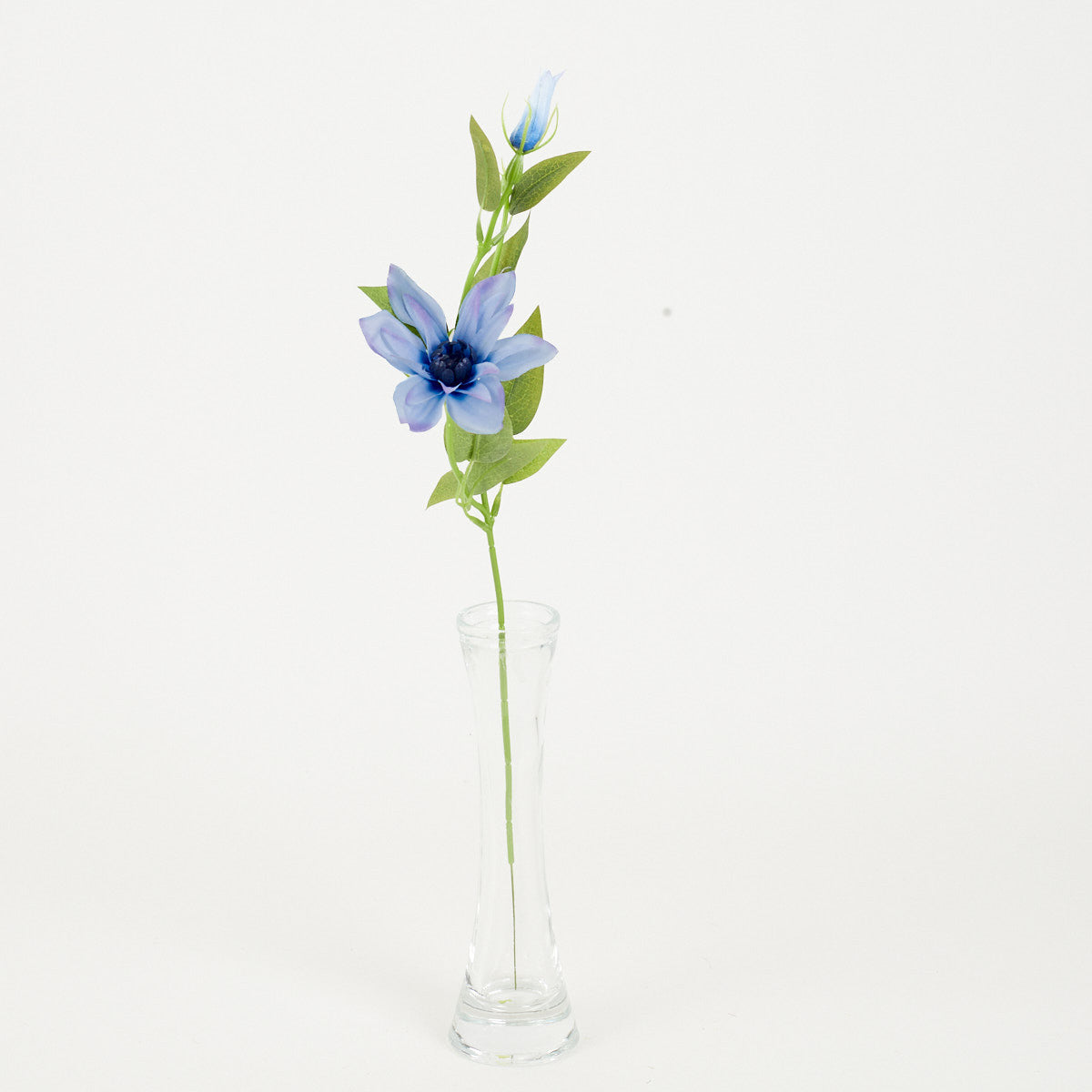 Violetti/vaalea/sininen kärhö – tekokukka