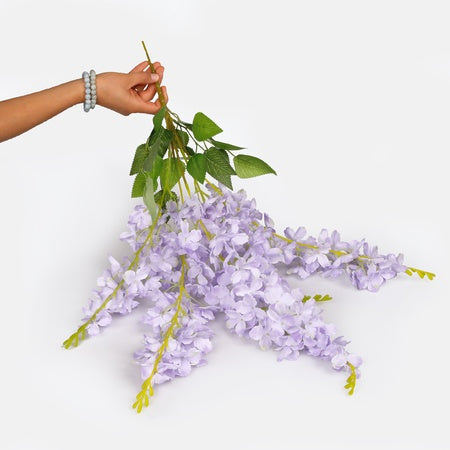 Wisteria x 5 tekokukka vaalea lila