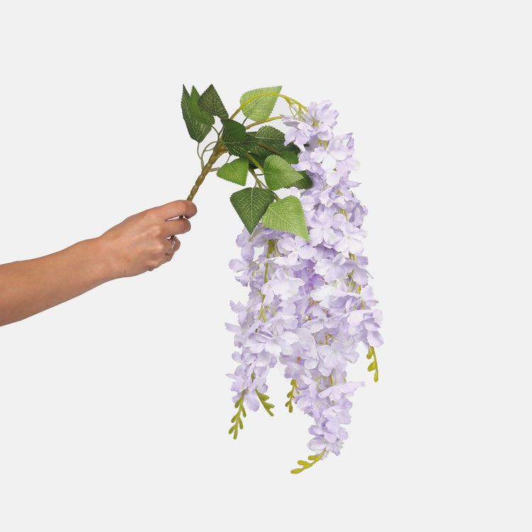 Wisteria x 5 tekokukka vaalea lila