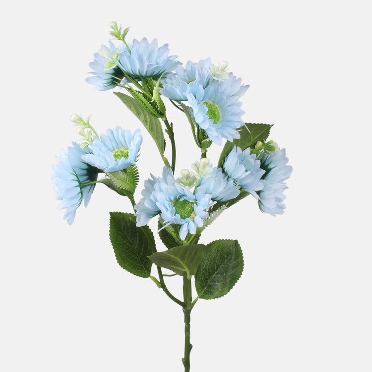 Pyretrum tekokukka vaaleansininen - Tekokukat.fi