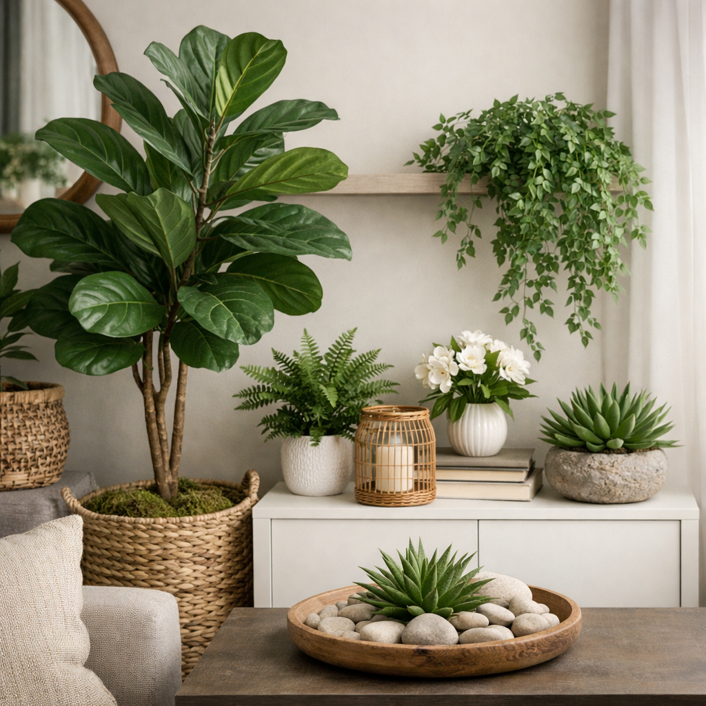 Keinotekoiset kasvit sisätiloissa