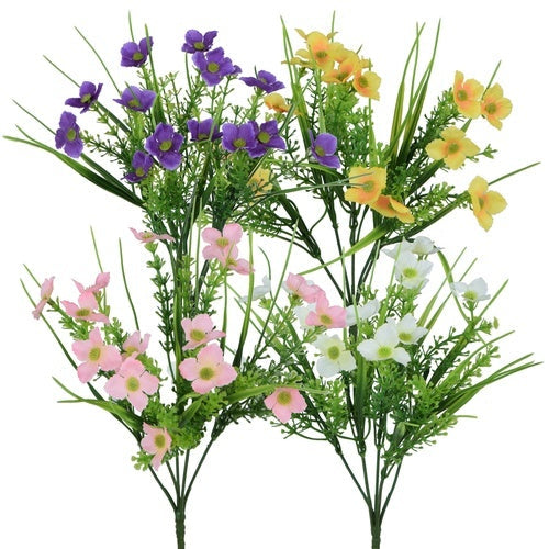 Älä unohda minua x 5 tekokukka satunnainen väri - Tekokukat.fi